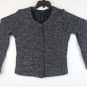 J CREW Jacket Small Navy Blue Sweater Style #17174